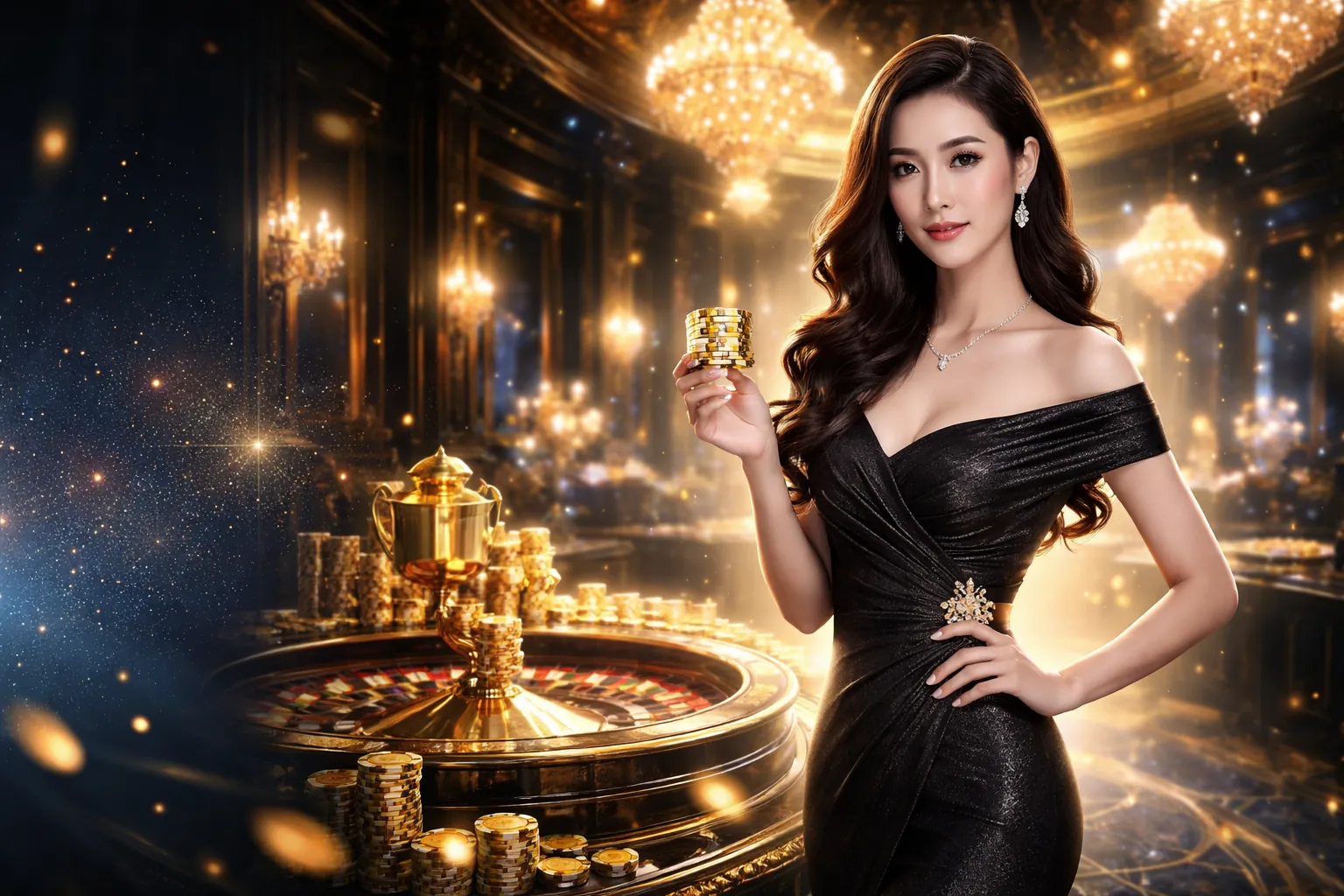 Hình ảnh sân vận động bóng đá với giao diện cá cược trực tuyến DO666